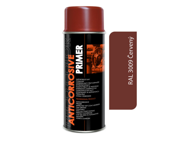 DECO COLOR Antikorózny Primer/ Základ RAL 3009 červený  400 ml